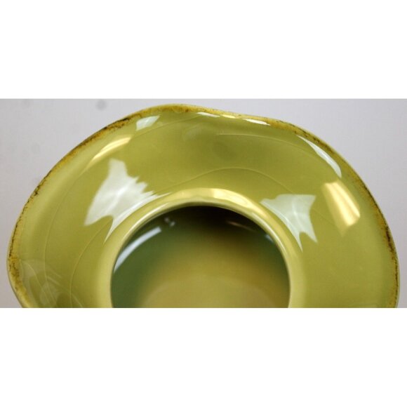 Southern Living Toscana Collection Ruffled Cream & Sugar Set Celery Green #40591 - Picture 6 of 11